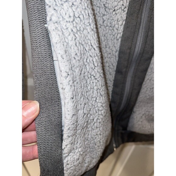 The North Face Jacket Womens Small Full Zip Fleece Gray Athletic gorp hiking - Picture 4 of 6